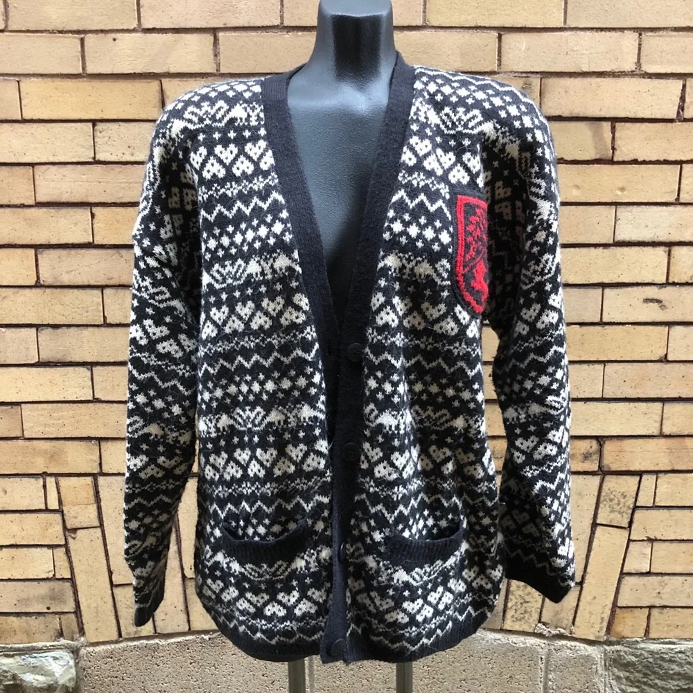 Vintage Tarazzia Design cardigan sweater Size Large